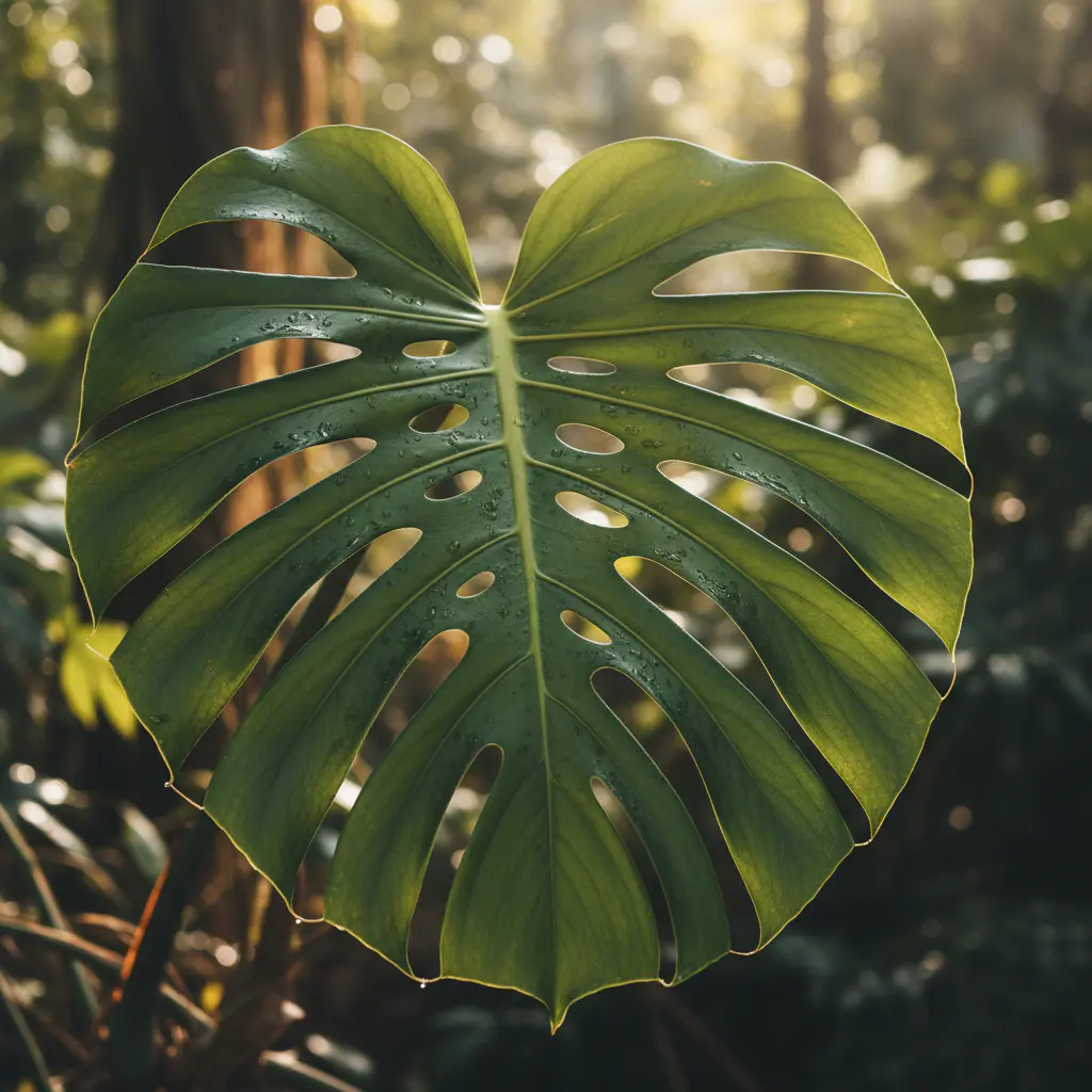 Monstera Deliciosa leaf