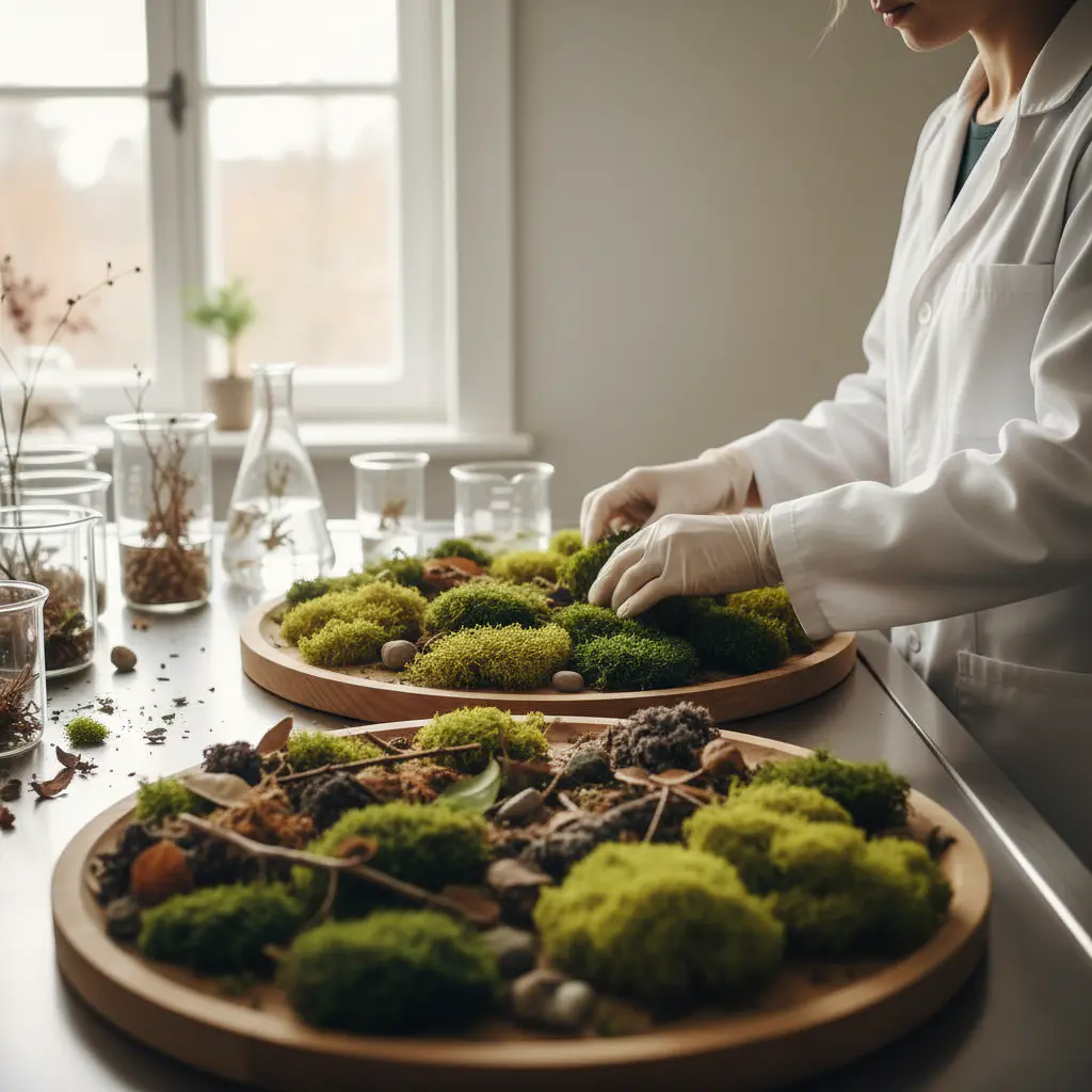 Preparing Preserved Moss